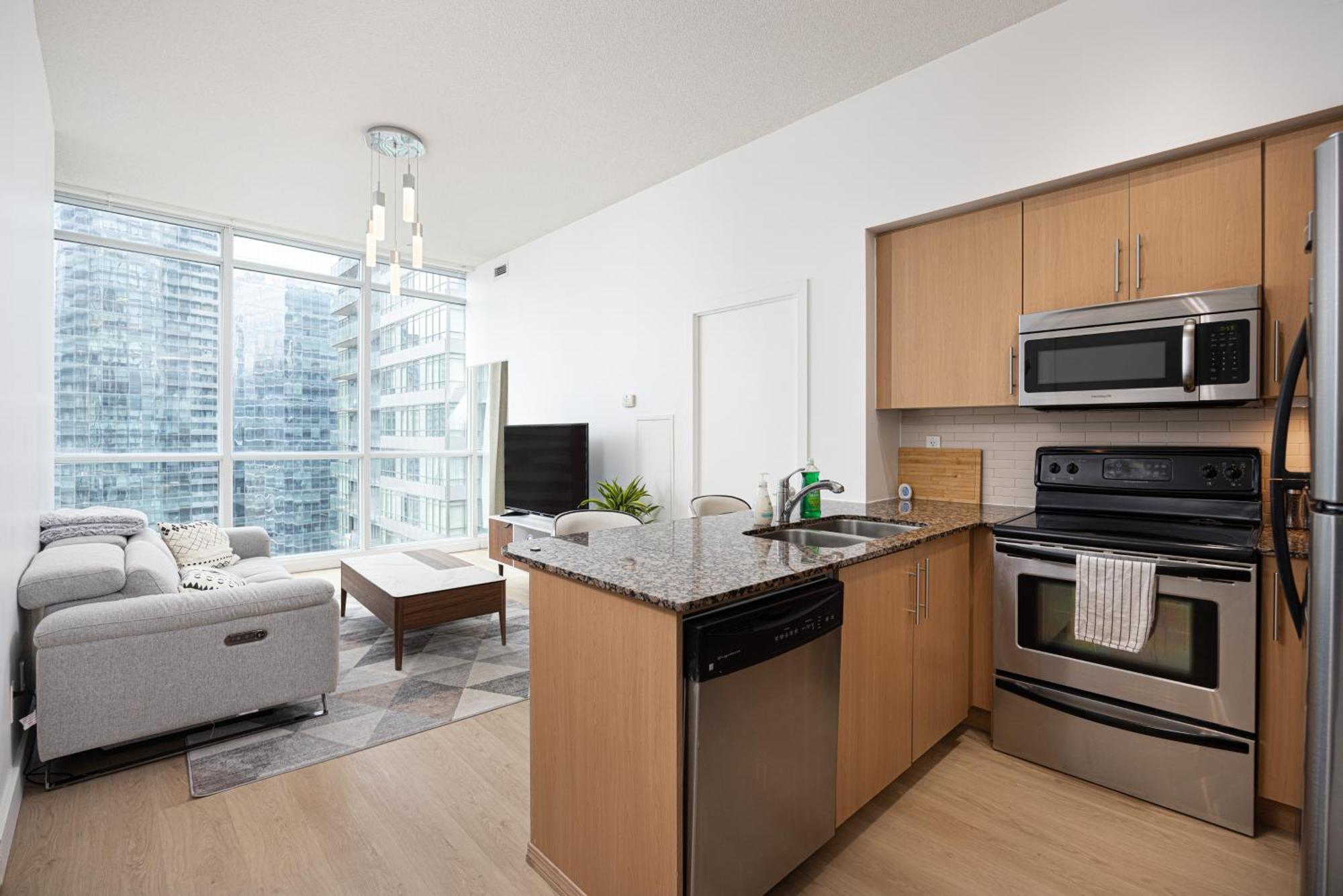 Newly Renovated Cozy Condo/Union Station Торонто Экстерьер фото